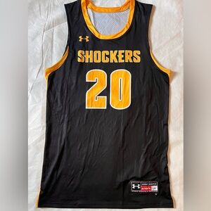 Under Armour basketball jersey Wichita Shockers/black,yellow#20 S L(18) youth